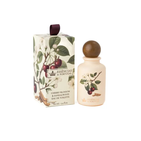 Izsmidzināms mājas aromāts ESSENCIAS DE PORTUGAL Botanic Cherry&Sandalwood, 100 ml, 1gab