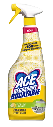 Izsmidzināms virtuves tīrīšanas līdzeklis ACE, 650ml