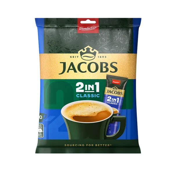 JACOBS 2in1 Classic (10 x 12,4g), 124g