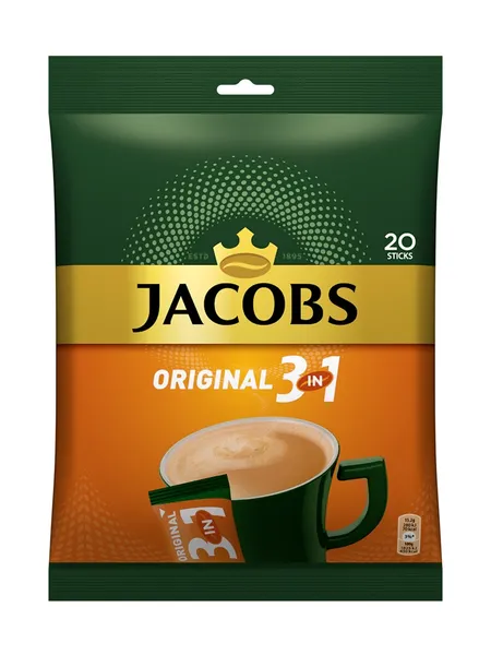 Jacobs 3IN1 304g (20x15.2g) maisiņā