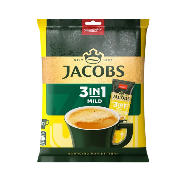 JACOBS 3in1 MILD (10 x 11,1g), 111g