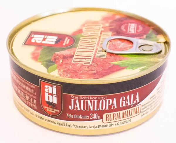 Jaunlopa gaļa AIBI 240g