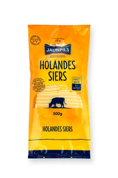 JAUNPILS Holandes siers šķēlītēs, 500 G