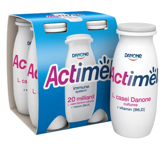 Jogurta dzēriens Actimel naturāl. 4x100g