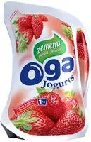 Dzeramais jogurts Oga zemeņu 1kg