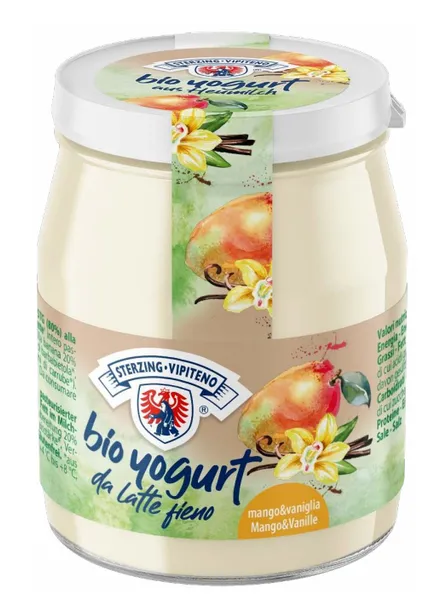 Jogurts VIPITENO ar mango un vaniļas garšu, stiklā, 150g