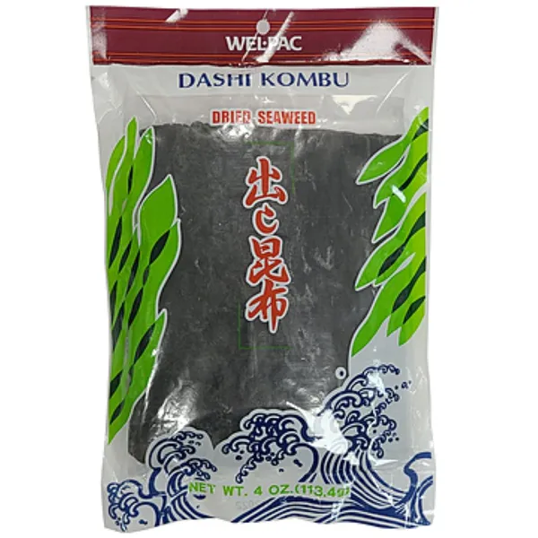 Jūras aļģes WEL PAC Dashi Kombu buljona pagatavošanai, 113.4g