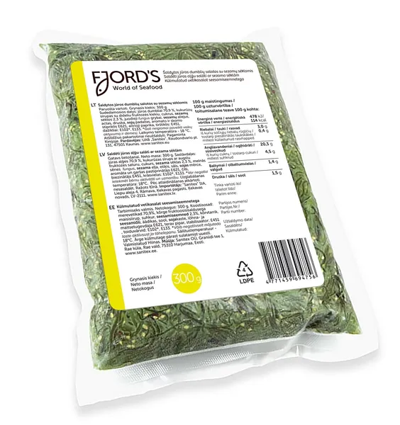Saldētu jūras aļģu salāti FJORD'S ar sezama sēklām 300g