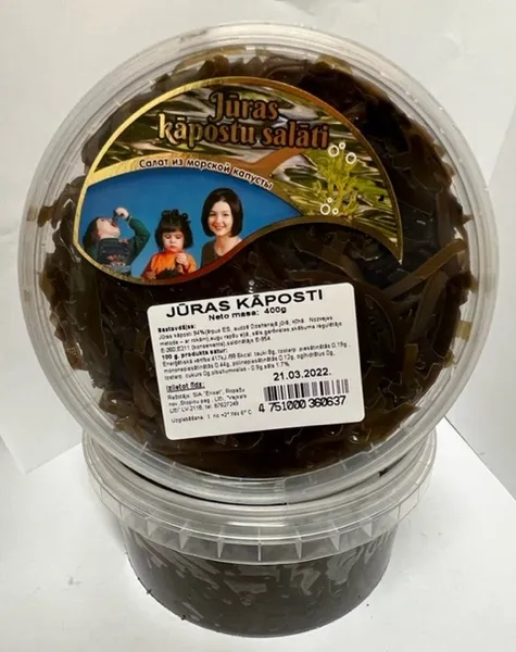 Jūras kāposti, 400g