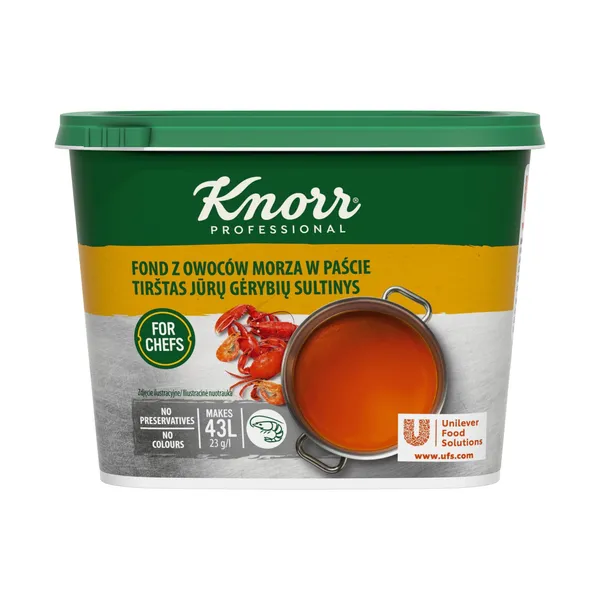 Jūras velšu buljons KNORR Professional, pastveidā, 1kg