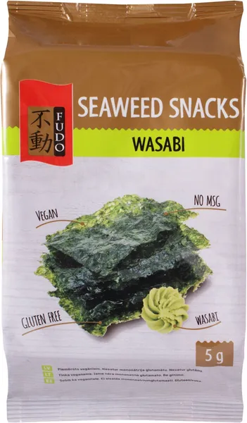 Uzkoda Fudo jūraszāļu ar wasabi 5g