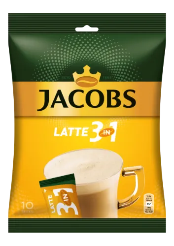 Kafijas dzēriens Jacobs Latte 10x12.5g bag.