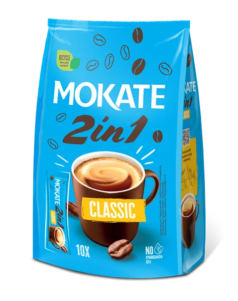 Kafijas dzēriens Mokate 2in1 Classic maisiņā 80g (8gx10)