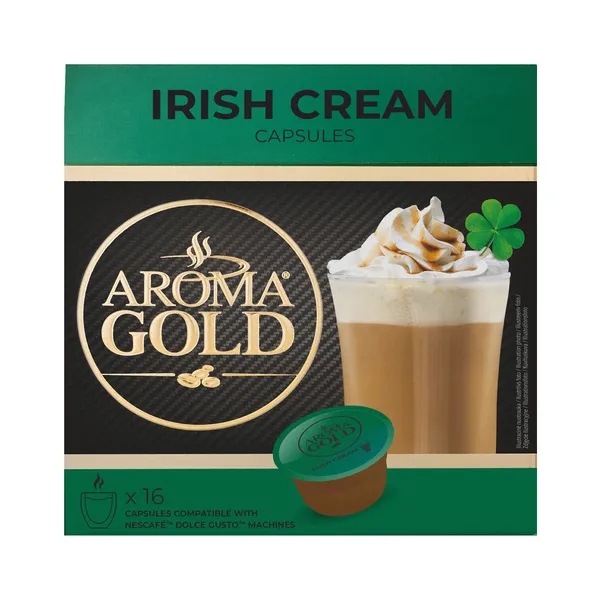 Kafijas kapsulas AROMA GOLD Irish Cream, 16gab, 256g