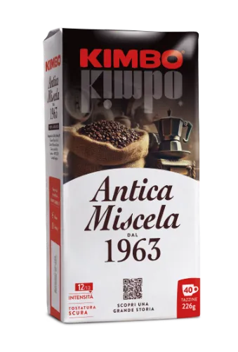 Kafijas kapsulas KIMBO Antica Miscela, 10 x 5.5 g