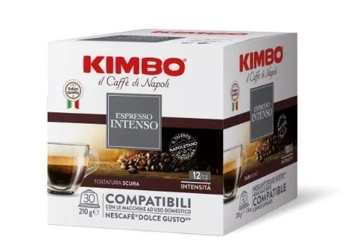 Kafijas kapsulas KIMBO Intenso, Dolce Gusto, 30x7 g