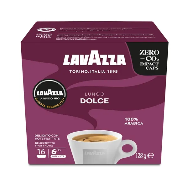 Kafijas kapsulas Lavazza A Modo Mio Lungo Dolce 128g