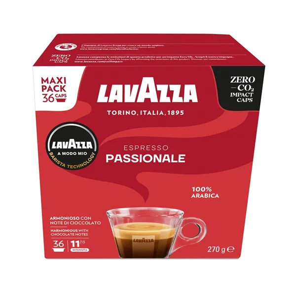 Kafijas kapsulas LAVAZZA, A Modo Mio Passionale, 270g