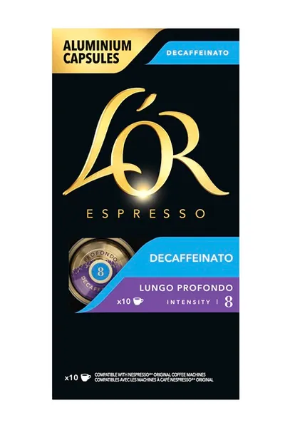 Kafijas kapsulas L'OR bez kofeīna 10x5,2g