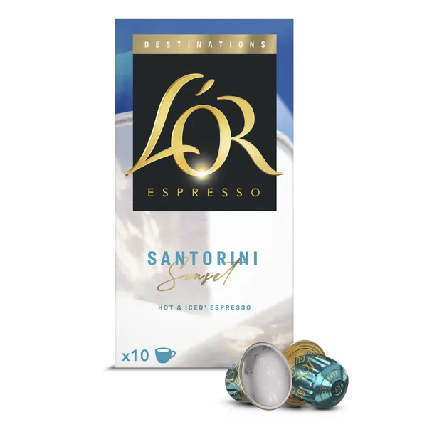 Kafijas kapsulas L'OR SANTORINI 10x5,2g