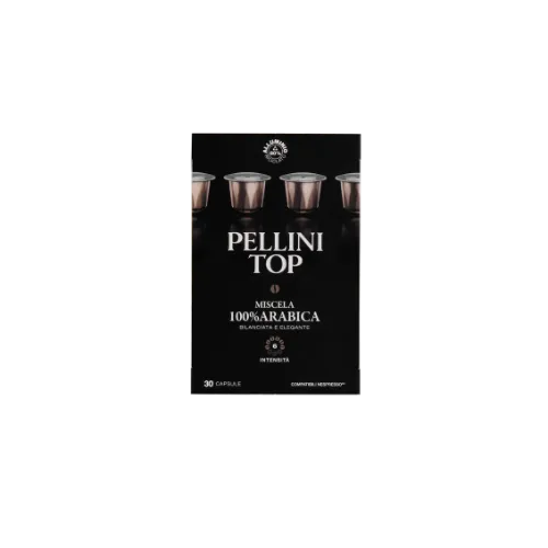 Kafijas kapsulas PELLINI Top, 30x5,5g