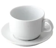 Kafijas krūzīte ar apakštasīti, EUROPA, 80 ml (LIETOTS) 6gab