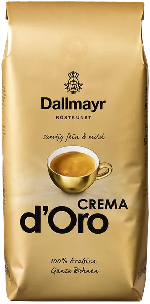 Kafijas pupiņas DALLMAYR Crema d'Oro, 1kg