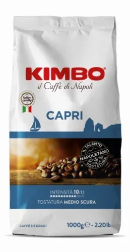 Kafijas pupiņas KIMBO Capri, 1 kg
