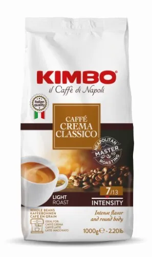 Kafijas pupiņas KIMBO Creama Classico, 1 kg