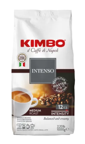 Kafijas pupiņas KIMBO Crema Intenso, 1kg