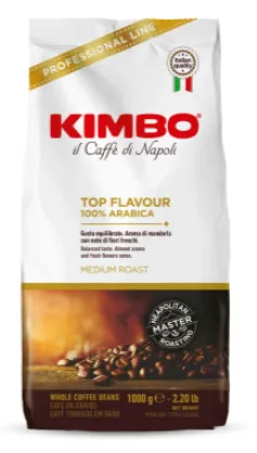 Kafijas pupiņas KIMBO Top Flavour, 1kg