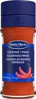 Kajennas pipari SANTA MARIA, 30g