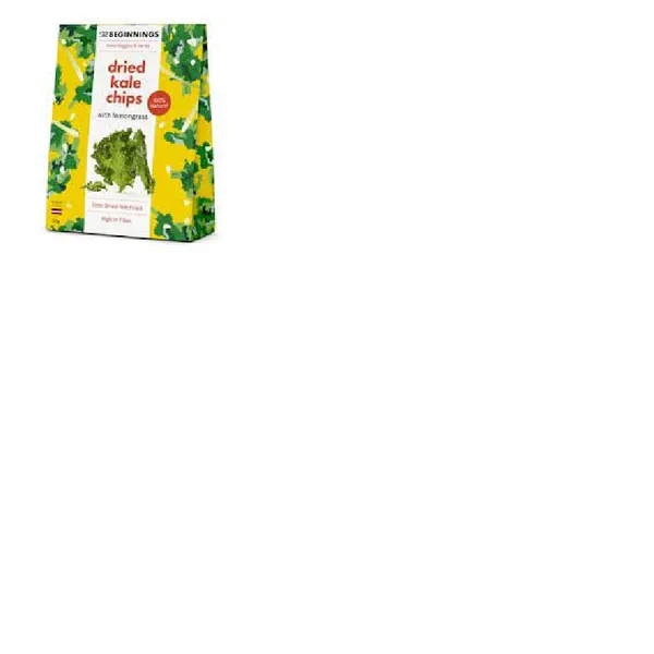 Kale čipsi The BEGINNINGS ar citronzāli, 30g