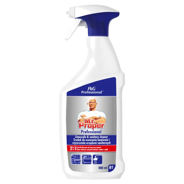 Kaļķa un nosēdumu mazgāšanas līdzeklis Mr.PROPER Professional, 800ml