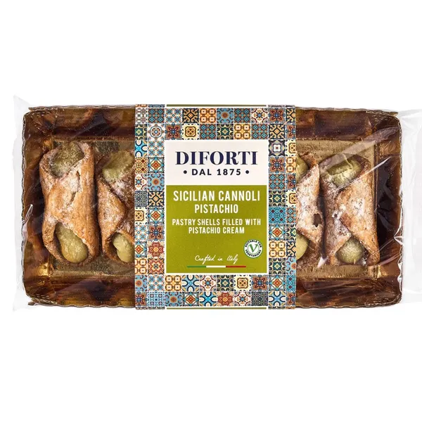 Kanoli DIFORTI, ar pistāciju krēmu, 150g