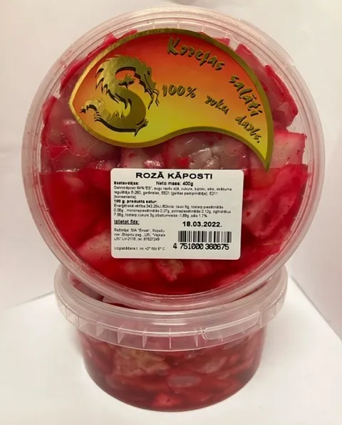 Kāposti, Rozā , 400g, gab