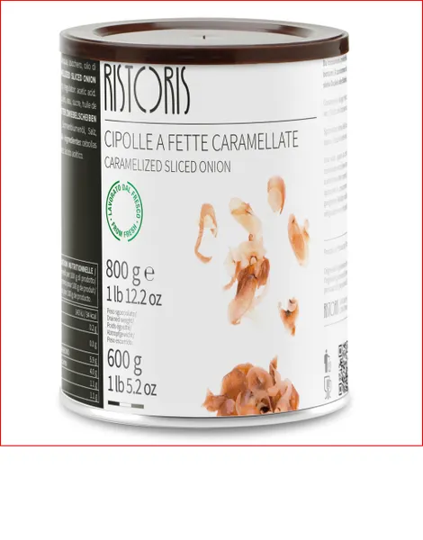 Karamelizētu sīpolu šķēles RISTORIS, 800g