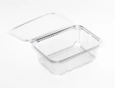 Kārba ar vāku PET 750ml, 191 x 130 x 66 mm,  0.97kg, 50gab