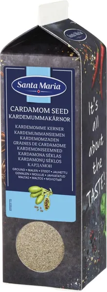 Kardamona sēklas, maltas, 500 g, Santa Maria, Tetrapaka
