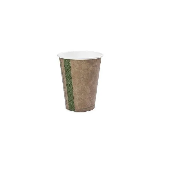 Karstā dz. krūzes VEGWARE, kraft, ar pārkl. no kukur. cietes, 240ml, D 79mm, 0.369kg, 50gab