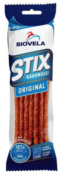 Karsti kūpinātas nūjiņas Kabanossi 100g