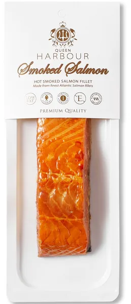 Karsti kūpināti laša filejas gabaliņi Skin termoforminga iepakojumā, 140g