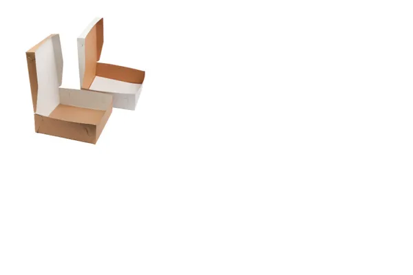 Kartona konditorejas kastes 300x300x100mm ar atlokāmu vāku un ieliktni, baltas/brūnas, 10kg, 50gab