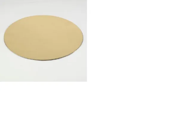 Kartona paplāte tortēm, zelta, D 32 cm, 2.06kg, 100gab