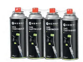 Kārtridži/gāzes baloni priekš pavāra degļa, 4gab, 199039