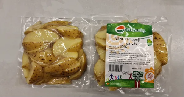 Kartupeļi vārīti daivās 500 g