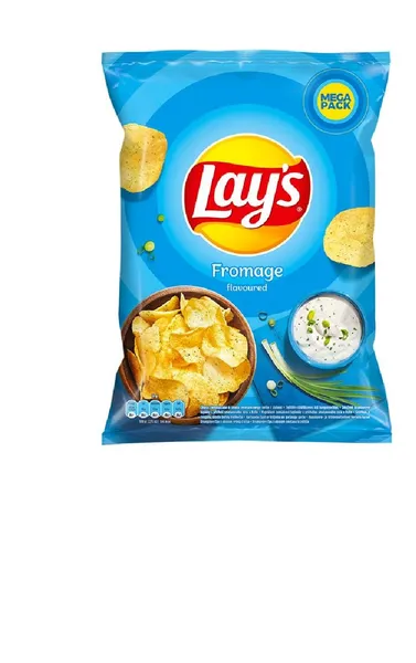 Čipsi Lay’s ar krējuma un zaļo lociņu 200g
