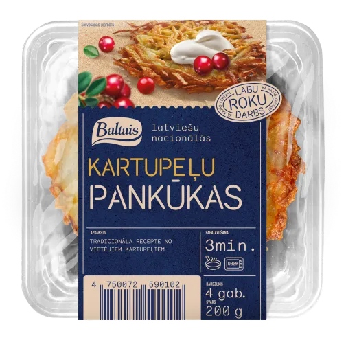 Kartupeļu pankūkas (4gb) 200g