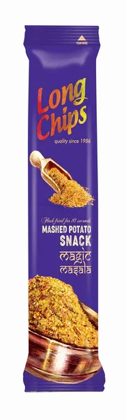 Kartupeļu plāksnes LONGCHIPS Magic Masala, 75g