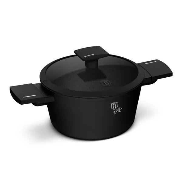 Katls MATE BLACK, ar vāku, alumīnijs, 4.1l, D24cm 1gab